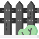 Black fence icon